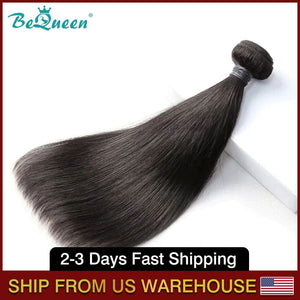 BEQUEEN 1Pc Straight Best Virgin Human Hair Bundles BeQueenWig