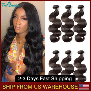 BEQUEEN 3Pcs Body Wave Best Virgin Human Hair Bundles BeQueenWig