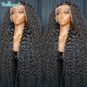 BEQUEEN Deep Wave 13X6 Lace Frontal Wig 100% Human Hair Wig BeQueenWig